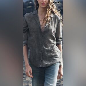 ZW COLLECTION embroidered pajama shirt